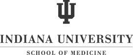 Indiana University School of Medicine Logo.